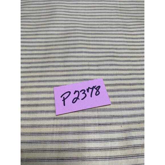 Striped Cotton Fabric 1/2 yard 46" wide Yellow & Black Sewing Quilting - Picture 6 of 6